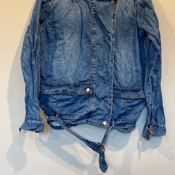 one teaspoon Women's jean moto jacket for urban outfitters xs - Picture 5 of 7